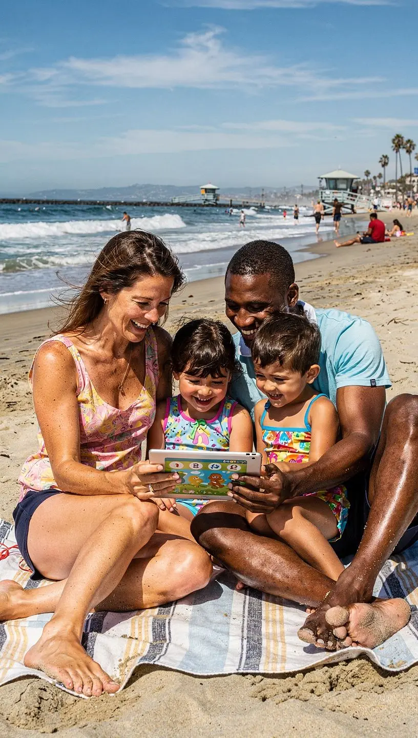 Simple illustration of Internet of Things concepts