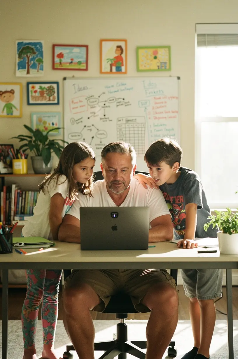 Illustration of secure password management tools and tips.