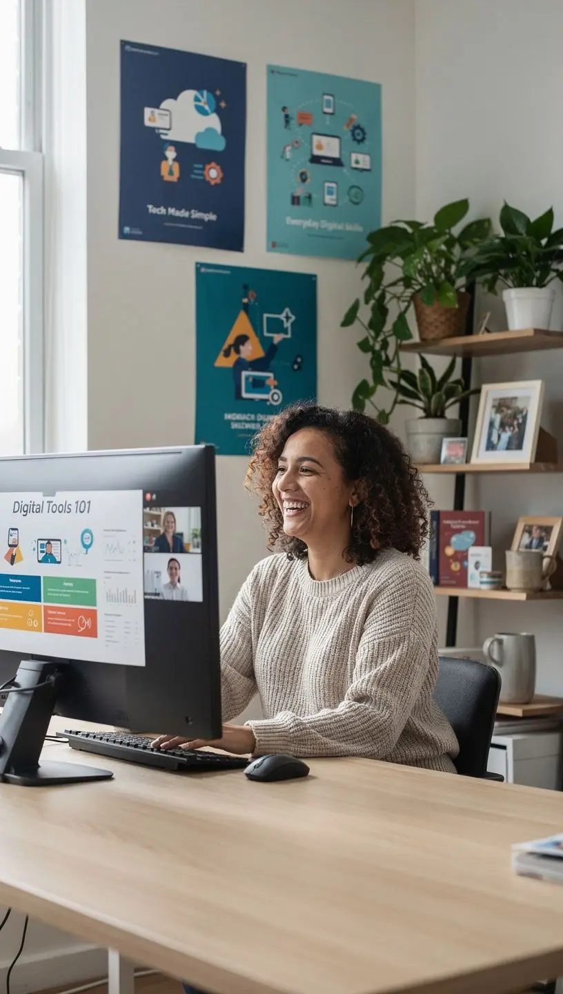 Professional business solutions illustration